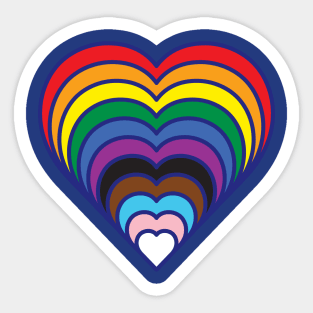 Love Diversity. Carry it with Pride. Sticker